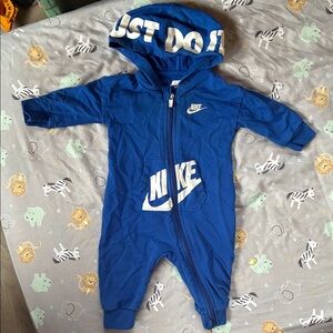 Nike Kids Blue Zip-Up